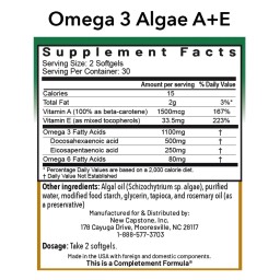 Omega 3 Algae A+E®